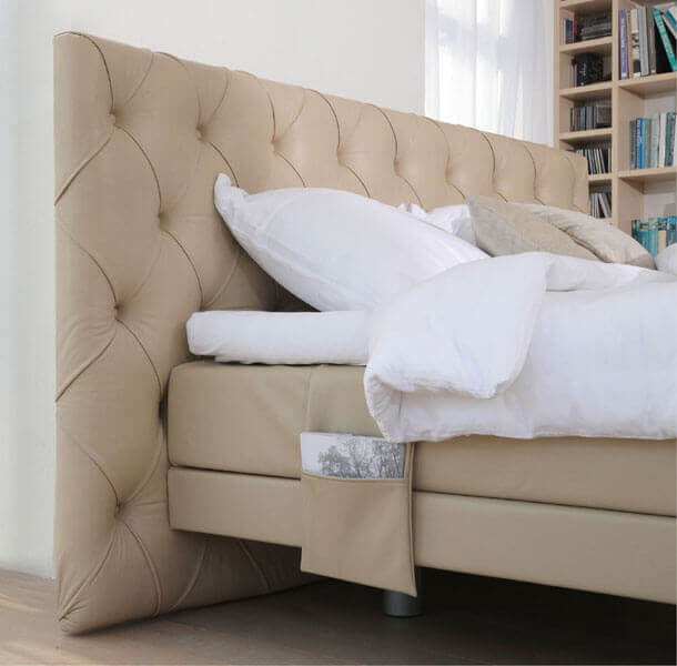 Oblazinjena Vzglavna stranica Lucca - BoxSpring postelje