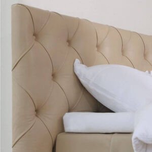oblazinjena vzglavna stranica BoxSpring postelje