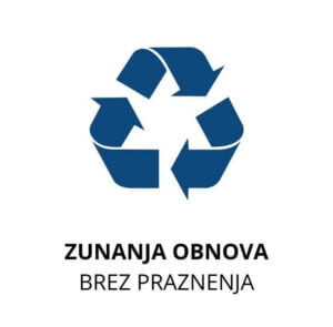 Zunanji obnovitveni paket – obnova brez praznjenja