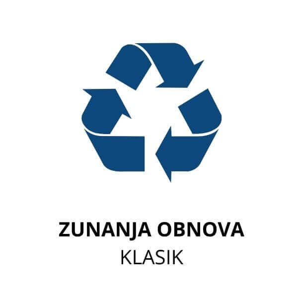 Zunanji obnovitveni paket – obnova Klasik