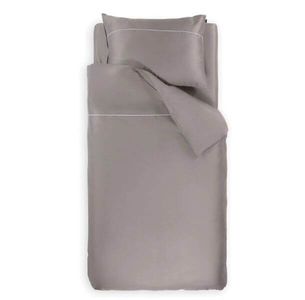 posteljnina odeja basic siva