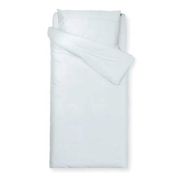 posteljnina odeja basic srebrna