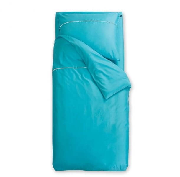 posteljnina odeja basic turkizna