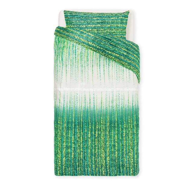 posteljnina odeja vivia zelena