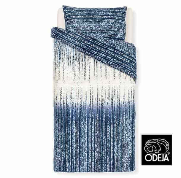 Komplet posteljnina in napenjalna rjuha - Vivia Modra - Spalni center Maremico