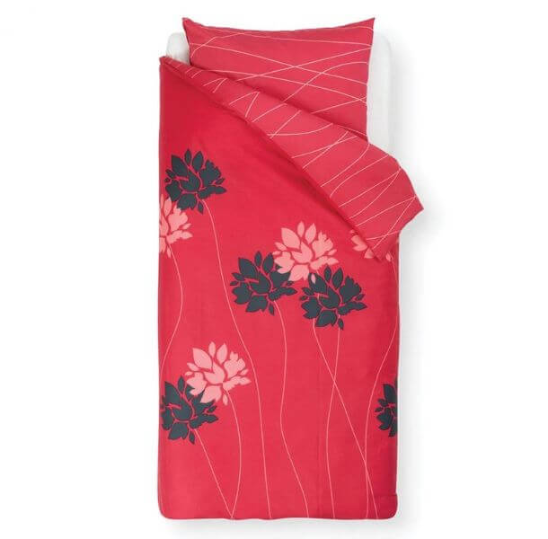 posteljnina Odeja Anikka barva jagode