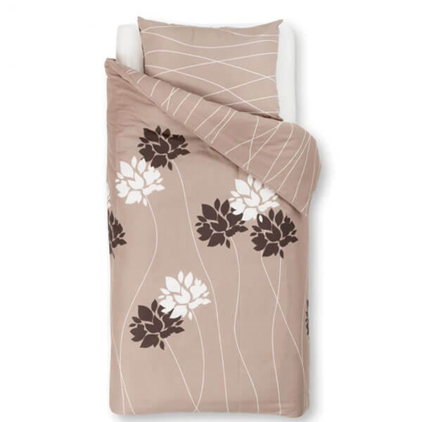 posteljnina Odeja Anikka svetlo rjava
