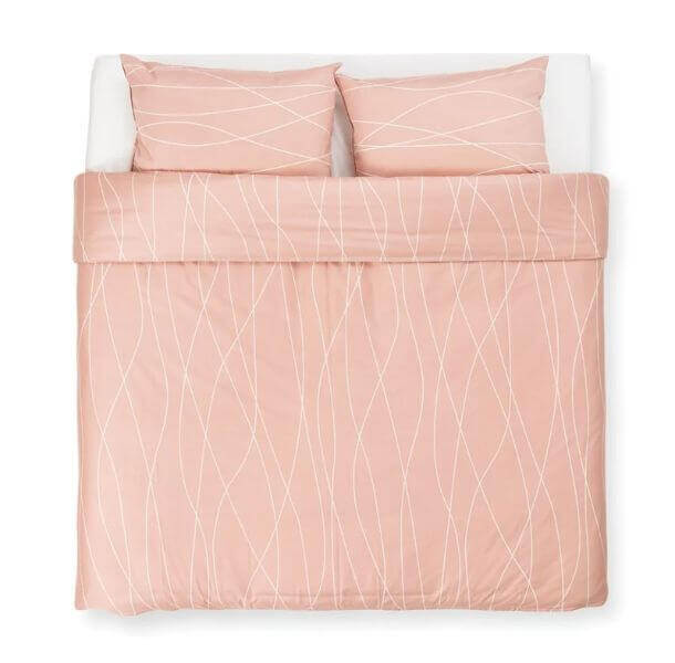 posteljnina anikka val puder roza zakonska