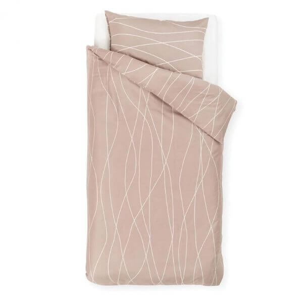 posteljnina Odeja Anikka svetlo rjava