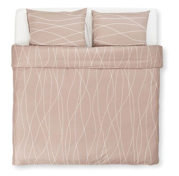 posteljnina Odeja Anikka svetlo rjava