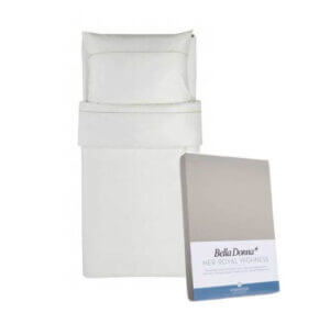 bela posteljnina basic bela rjuha bella donna