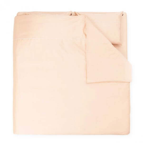 posteljnina basic marelična dvojna