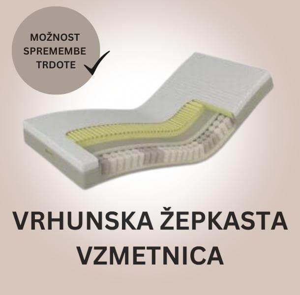 Vrhunska zepkasta vzmetnica Spring 26