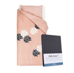 anikka roza temno siva bella donna komplet